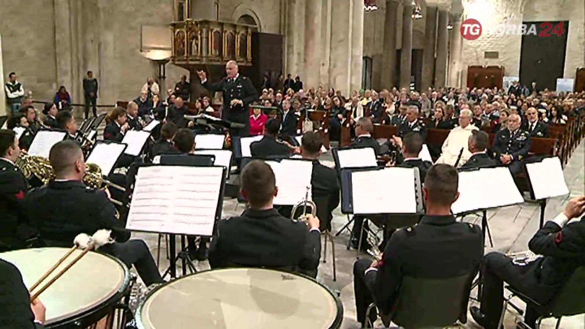 Bari Concerto Dell Aeronautica In Basilica In Onore Di San Nicola