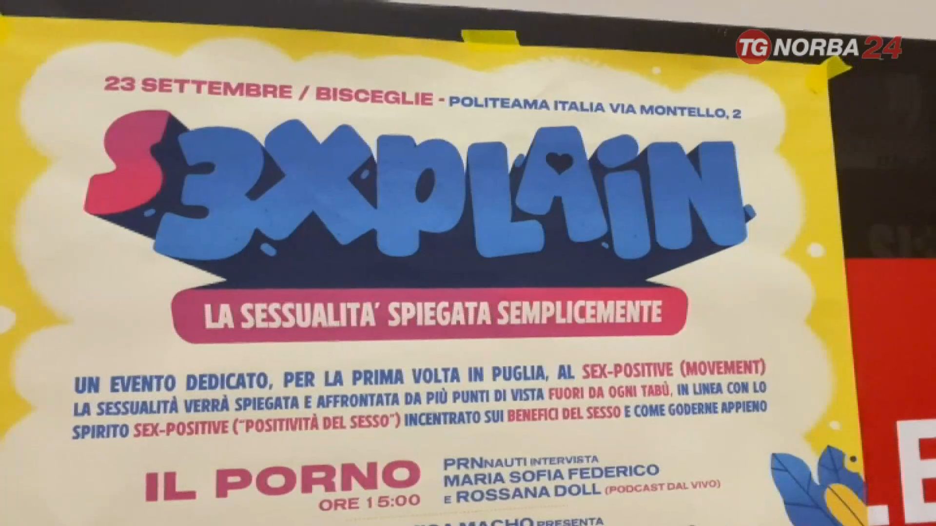 Bisceglie: il sesso spiegato con semplicità e senza tabù - Norba Online